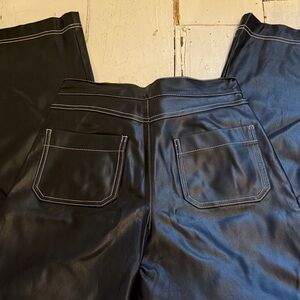 Zara Sleek Black Flare Pants